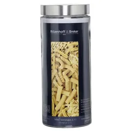 Ritzenhoff & Breker Vorratsglas rund glatt 2100 ml 4 St.