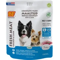 BF Petfood Frischfleisch Huhn mit Lamm Hundefutter (Portionspackungen) 630 g