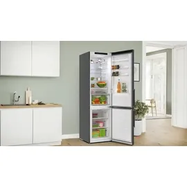Bosch Serie 4 KGN39VXAU Kühl-Gefrierkombination (363 l, 2030 mm hoch, Dark Inox)