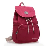 Outreo Rucksack Damen Rucksäcke Wasserdicht Schulrucksack Leichter Tasche Schultaschen Daypack Kordelzug Reisetasche Schul Backpack für Lässige - L