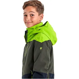 KILLTEC Ksw 161 BYS Jckt Skijacke Funktionsjacke mit Kapuze Und Schneefang, Apfel, 140 EU