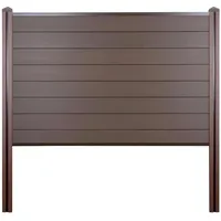MCW Sichtschutzelement 195 x 122 cm Braun WPC
