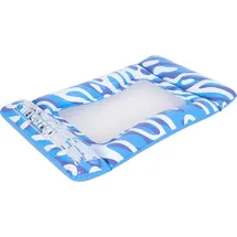 SunClub Ripple Wave Mesh Luftmatratze 117x76 cm Mesh-Netz Schwimmliege Aufblasbar