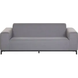 Beliani Lounge 5er Set Loungeset grau/schwarz