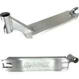 Apex Digital Apex Pro Stunt-Scooter Deck 580 (49cm) Silber gebürstet