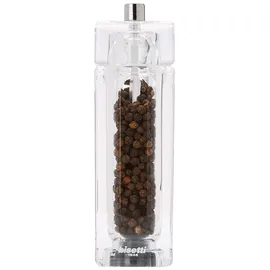 Bisetti Pfeffermühle 14,5 cm Transparent unbefüllt