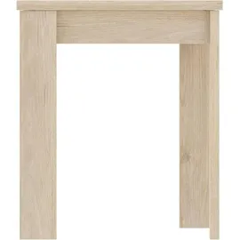 Dmora Comer Konsolentisch 79/134 x 67 x 79 cm Braun