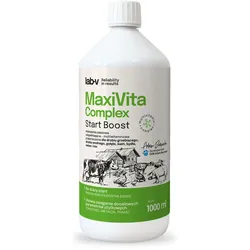 Lab-v MaxiVita Complex - Ergänzungsfuttermittel - Multivitamin, in flüssiger Form, für Raufußgeflügel, Wassergeflügel, Tauben, Schweine, Rinder, Schafe und Ziegen 1000 ml