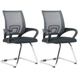 CLP 2er Set Freischwinger Eureka grau
