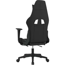vidaXL Falix Gaming-Stuhl Schwarz/Weiß