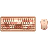 KeySonic KSKM-5200M-RF Wireless Mini Keyboard & Mouse Set, USB, DE (61011)