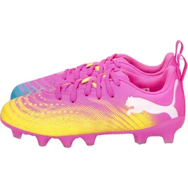 Puma Future 9 Play AG/FG Kinder Poison Pink/Sun Stream/Bright Aqua 29