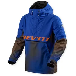 Revit Photon wasserdichte Motorrad Textiljacke, blau-orange, Größe 2XL für Männer