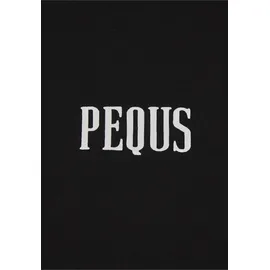 pequs T-Shirt PEQUS "PEQUS PEQUS A Paradise Beach Club Graphic Top", Damen, Gr. S, schwarz, 100% Baumwolle, bedruckt, normal, Rundhals, Shirts T-Shirt