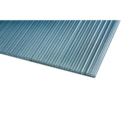 Doppelstegplatten 16 mm Anthrazit - X + 5-Fach Struktur Polycarbonat