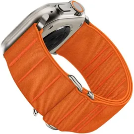 techprotect Tech-Protect Nylonarmband für Apple Watch 44 / 45 / 46 / 49 mm – Orange
