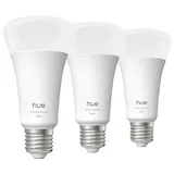 Philips Hue A67 White & Color 1.600 lm E27 3er-Pack