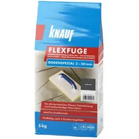 Knauf Fugenmörtel Flexfuge Bodenspezial 2 - 50 mm anthrazit 5 kg