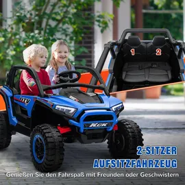 aiyaplay Elektroauto Kinderfahrzeug Blau