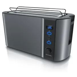 Arendo Toaster Langschlitz schwarz