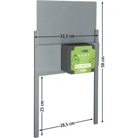 Kerbl Autom. Hühnertür Easy Protect Steuerung mit Tür, 70590 - Weiß