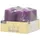 Papstar Stumpenkerzen 8 x 5 cm 4 St. lila