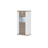 Sconto Highboard Titan ¦ holzfarben ¦ Maße (cm): B: 66 H: 131 T: 42