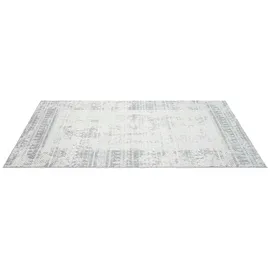 Carpet City "ANTIK232", grau, B:160cm H:10mm L:230cm, Polyester, Teppiche, Kurzflor, 3D-Optik, Klassisch-Modern für Wohnzimmer, Schlafzimmer