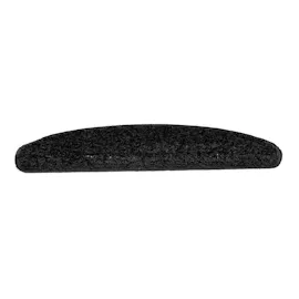 vidaXL Treppenmatten Schwarz 65x21x4 cm