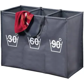 KESPER Wäschesammler, grau Polyester B/H/L: ca. 36x60x74 cm - Grau