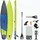 aquastic Touring 12'6" 381 x 76 cm blau
