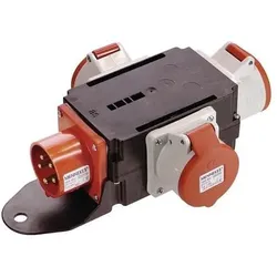 As-schwabe CEE-Adapter MIXO RHEIN 1xCEE-Stecker 400V,16 A,5-polig IP44