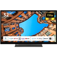 Toshiba 32WK3C63DAW 32 Zoll Fernseher / Smart TV (HD ready, HDR, Alexa Built-In, Triple-Tuner) - Inkl. 6 Monate HD+