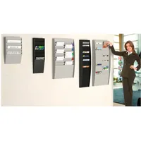 Paperflow Sortiertafel schwarz DIN A4 25 Fächer