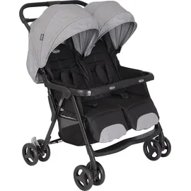 Graco DuoRider Doppel-Kinderwagen Steeple Gray
