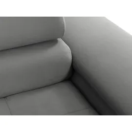 Mirjan24 Sessel Torezio Textil 134 x 90 x 102 cm Braun mit einstellbaren Kopfstützen
