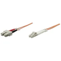 Intellinet Network Solutions Intellinet LWL Anschlusskabel LC/SC 2m Multimode OM2