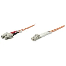 Intellinet Network Solutions Intellinet LWL Anschlusskabel LC/SC 2m Multimode OM2