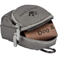 Dog & Dress Kotbeutelspender für Hunde, Kotbeutel aus Maisstärke, mit Karabiner und Gürtelschlaufe für Leckerlis, groß, 120 Stück