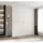 abiks möbel Drehtürenschrank COMO 200 x 245,5 x 50 cm Weiß/Gold