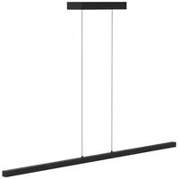 Steinhauer Esszimmerleuchte Hängelampe Leuchte LED Touch Dimmer Höhenverstellbar schwarz