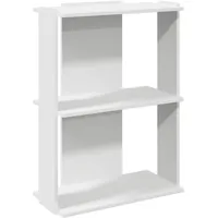 vidaXL Bücherregal 3 Böden 60 x 30 x 80 cm Weiß