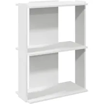 vidaXL Bücherregal 3 Böden 60 x 30 x 80 cm Weiß