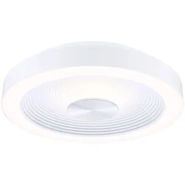 Paulmann LED Deckenleuchte Volea IP44 3000K 470lm / 1650lm 230V 3,5 / 1x13W dimmbar Weiß/Silber