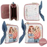 DEPESCHE TOPModel Velo Fleur Portemonnaie rosa-weiß mehrfarbig