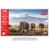 JVC LT-32VF5156W 32 Zoll Fernseher/Smart TV (Full HD, HDR, Triple-Tuner, Bluetooth) weiß