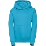 Russell Kinder Hooded Sweat, turquoise, 140