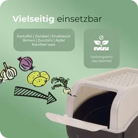 Novaliv Aufbewahrungsbox 5L 1-tlg. weiß