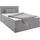 Home Affaire Boxbett HOME AFFAIRE "Ovalo", grau, B:154cm L:210cm, Komplettbetten, Boxspringbett, wahlweise mit Bettkasten, in H2, H3 & H4 erhältilich, Topseller