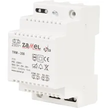 Zamel TRM-358 Klingel-Transformator 3 V/AC, 5 V/AC, 8 V/AC 5 A